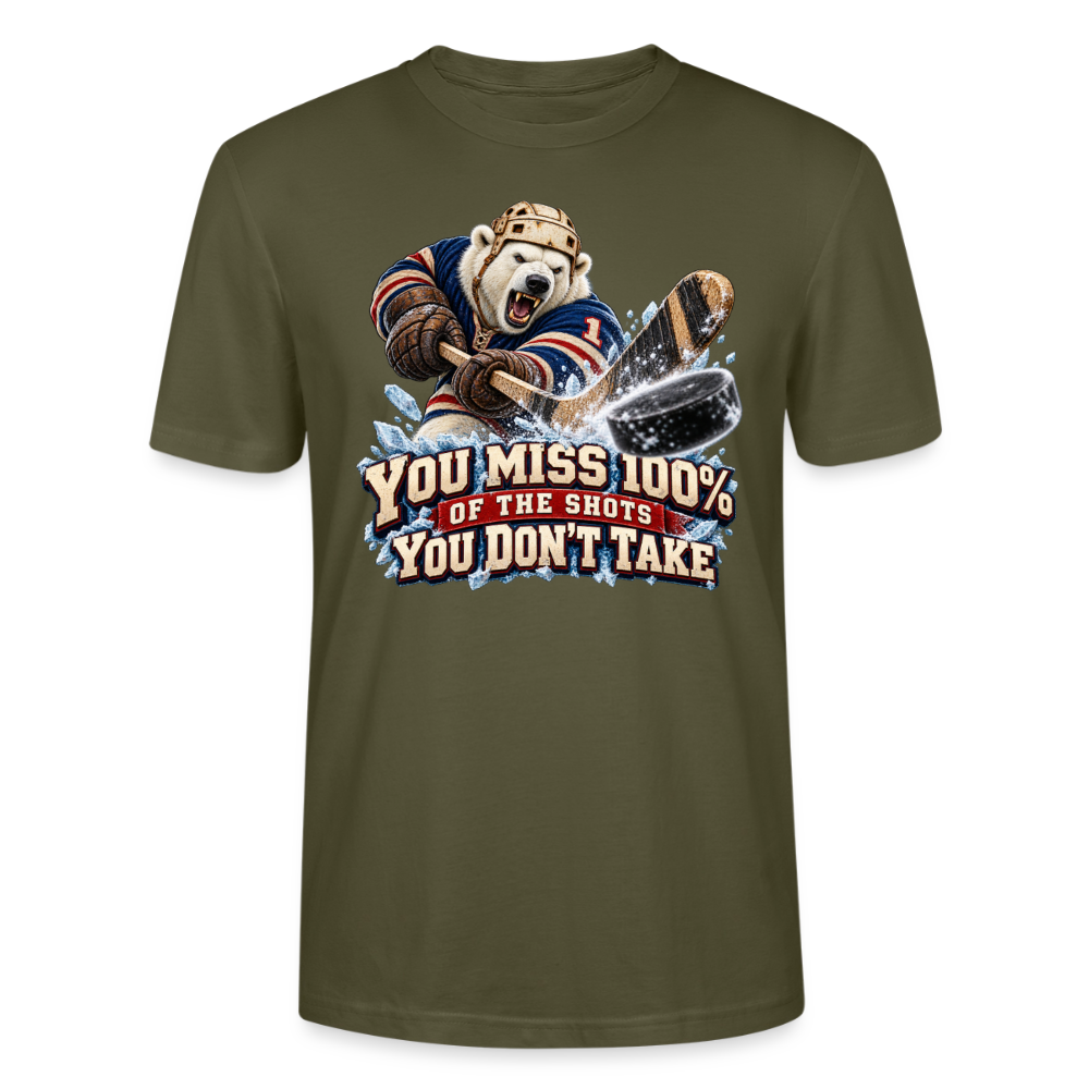 CityShirts - T-shirt - Take the shot - CS001 - khaki