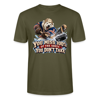 CityShirts - T-shirt - Take the shot - CS001 - khaki