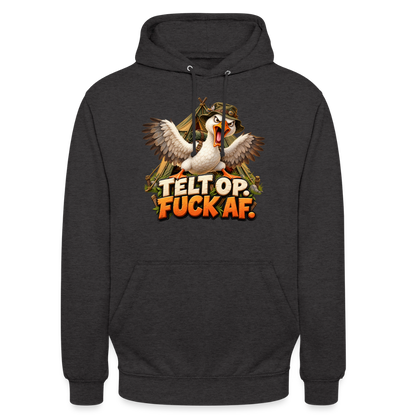 CityShirts - Hoodie - Telt op. Fuck af. - CS037 - charcoal