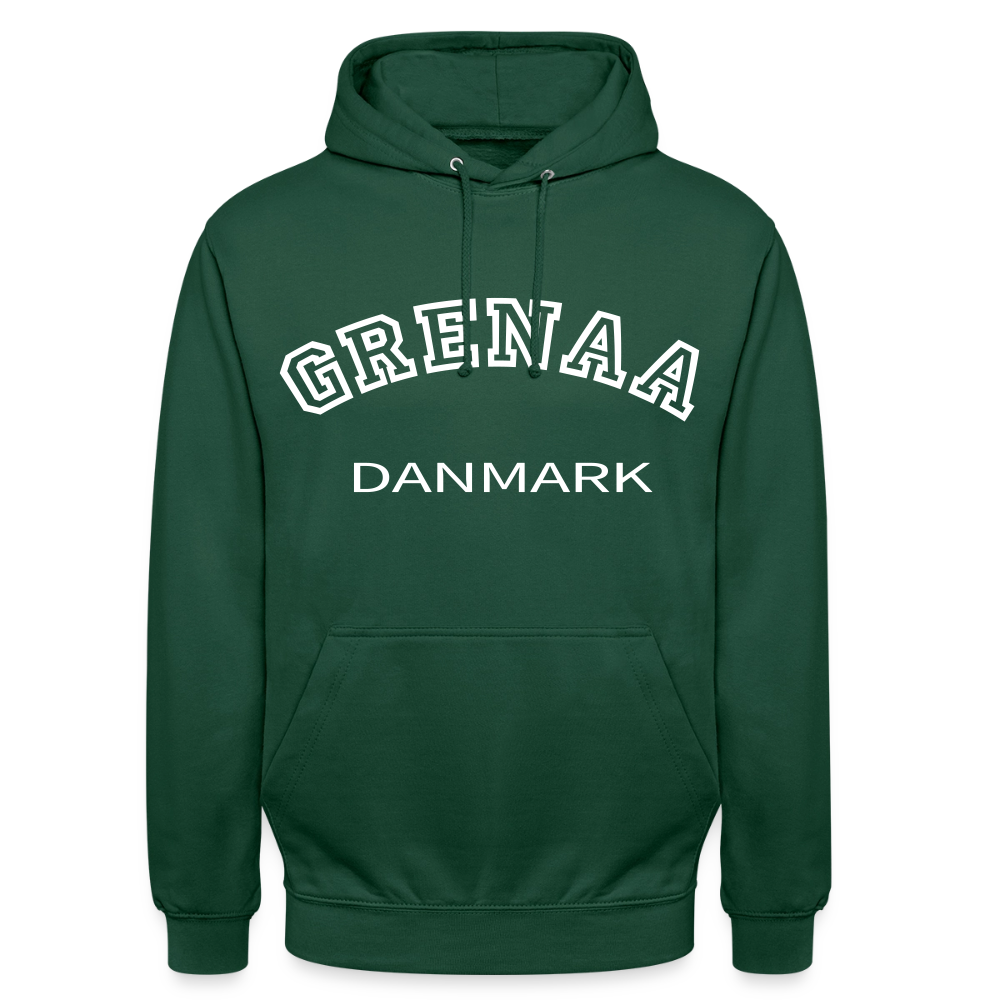 CityShirt - Hoodie - Grenaa - flaskegrøn
