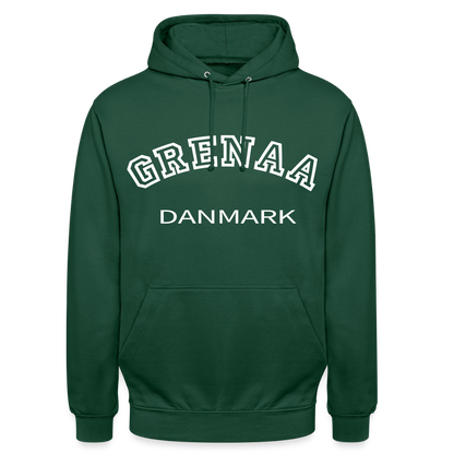 CityShirt - Hoodie - Grenaa - flaskegrøn