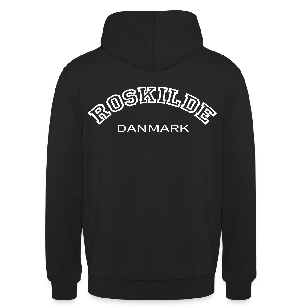 Hættetrøje unisex - Roskilde - sort
