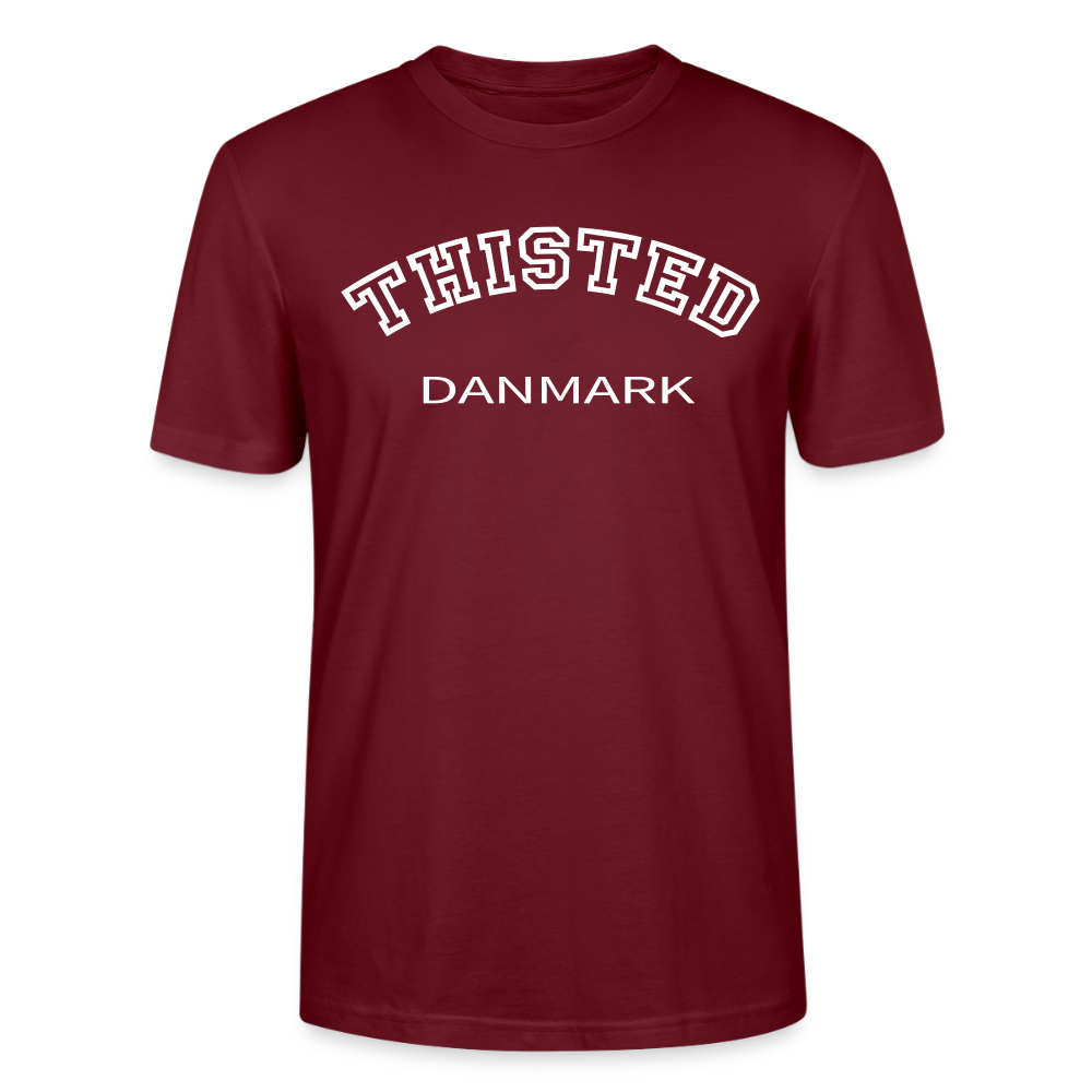 CityShirt - T-shirt - Thisted - burgunder-rød
