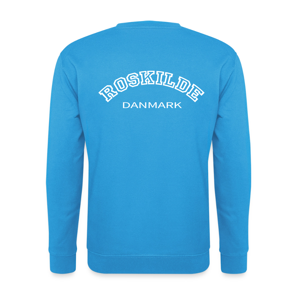 Sweatshirt unisex - Roskilde - havblå