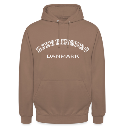 CityShirt - Hoodie - Bjerringbro - mokka