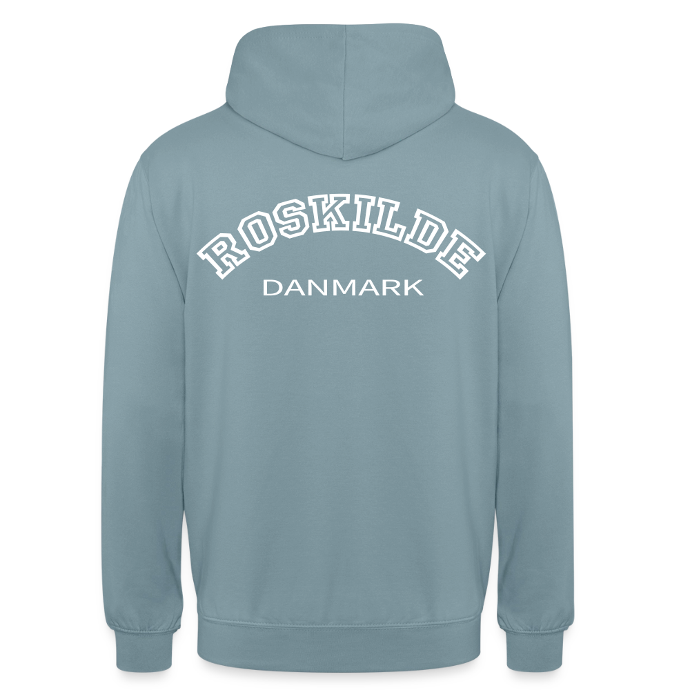 Hættetrøje unisex - Roskilde - gråblå