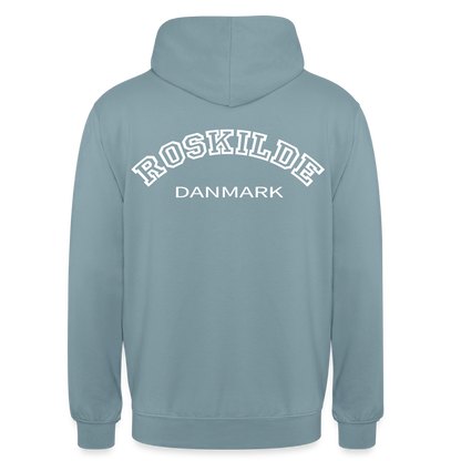 Hættetrøje unisex - Roskilde - gråblå