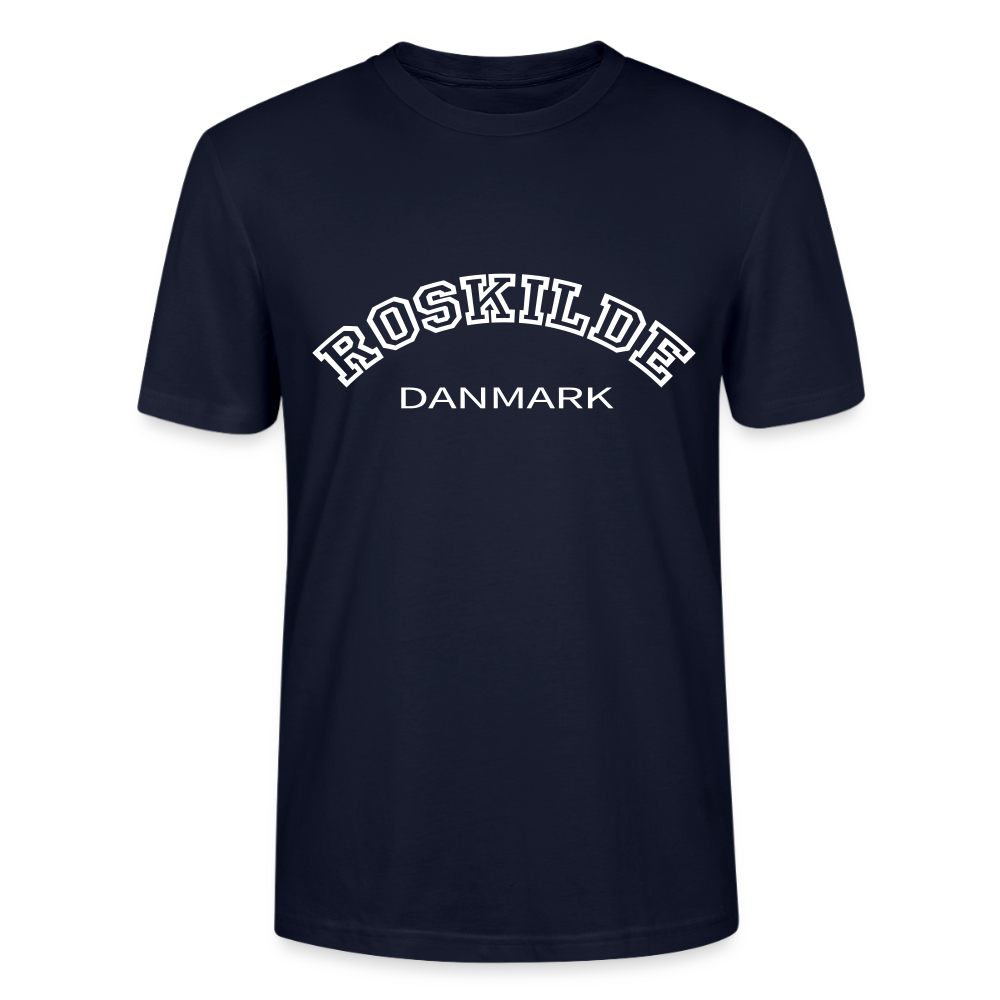 T-shirt unisex - Roskilde - marineblå