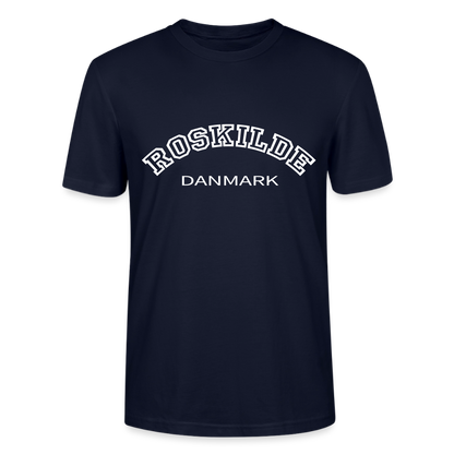 T-shirt unisex - Roskilde - marineblå