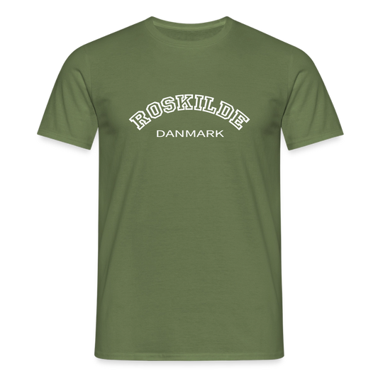 Herre-T-shirt - armygrøn