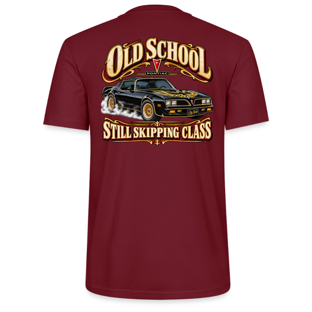 Carshirt T206 Pontiac - burgunder-rød
