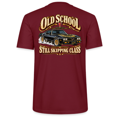 Carshirt T206 Pontiac - burgunder-rød