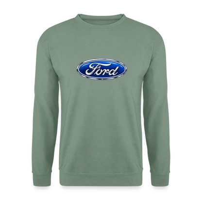 Carshirt 204 Ford - grågrøn