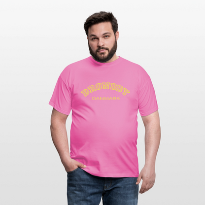 Herre-T-shirt - Brøndby - pink