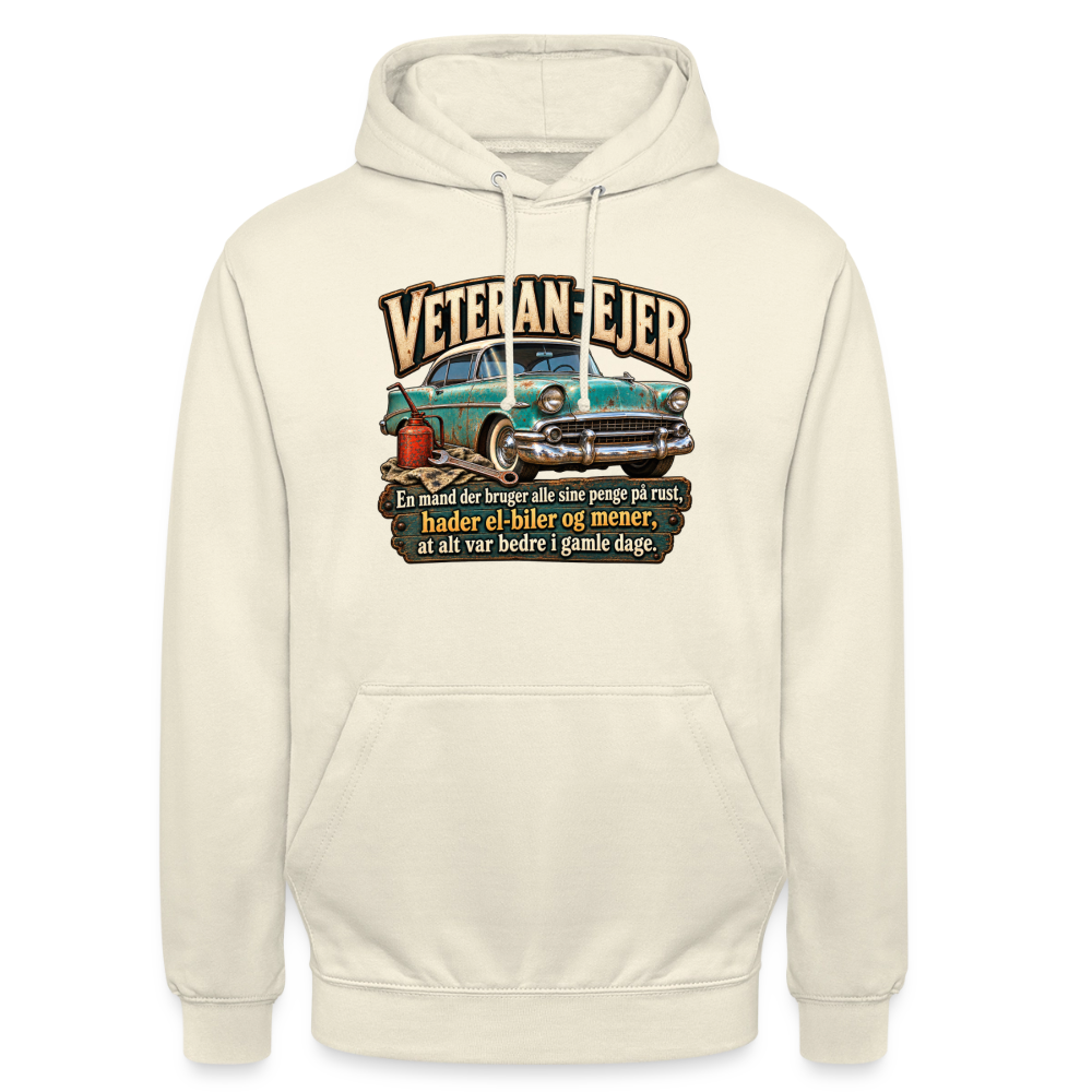 CityShirts - Hoodie - Veteran-ejer - CS017 - vaniljemilkshake
