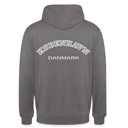 Hættetrøje unisex - København - mellemgrå