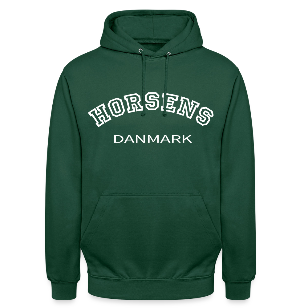 CityShirt - Hoodie - Horsens - flaskegrøn