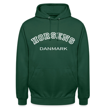 CityShirt - Hoodie - Horsens - flaskegrøn