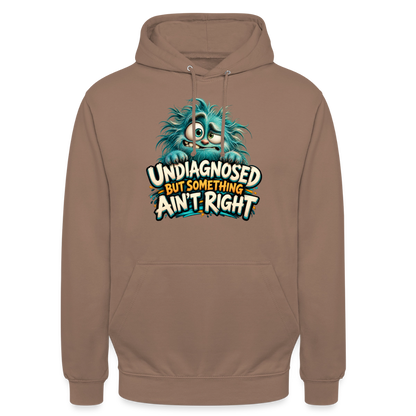 CityShirts - Hoodie - Undiagnosed – But something ain’t right - CS005 - mokka