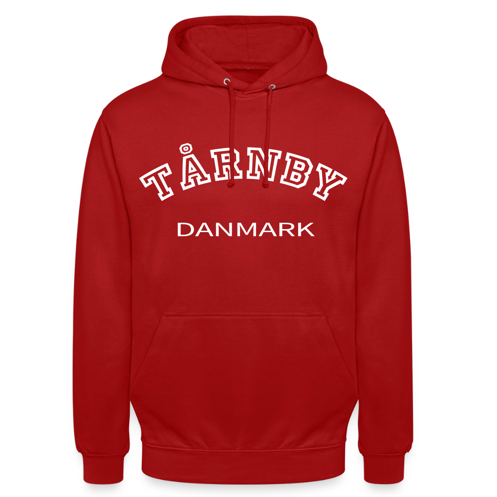 CityShirt - Hoodie - Tårnby - rød