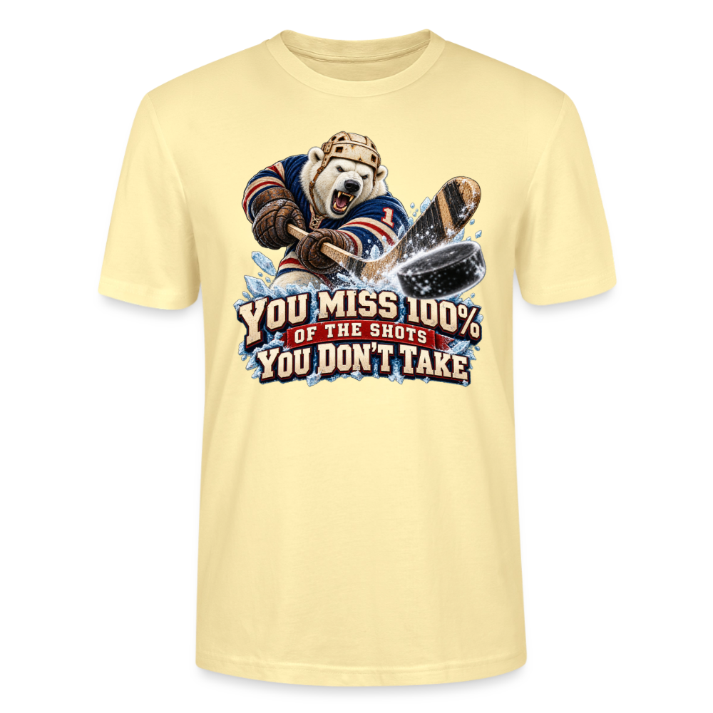CityShirts - T-shirt - Take the shot - CS001 - cremefarvet
