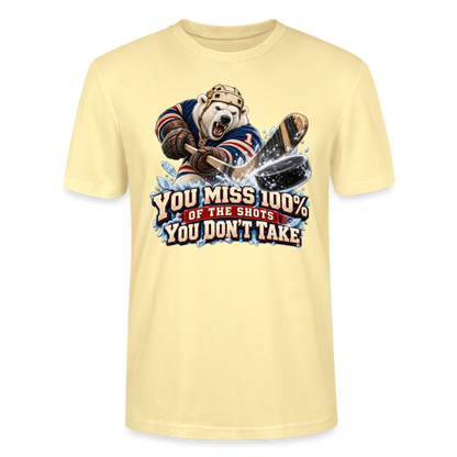 CityShirts - T-shirt - Take the shot - CS001 - cremefarvet