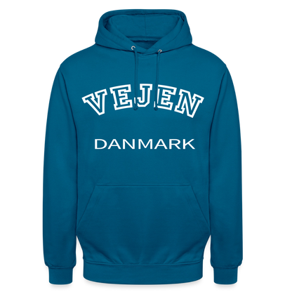 CityShirt - Hoodie - Vejen - dybt havblå 