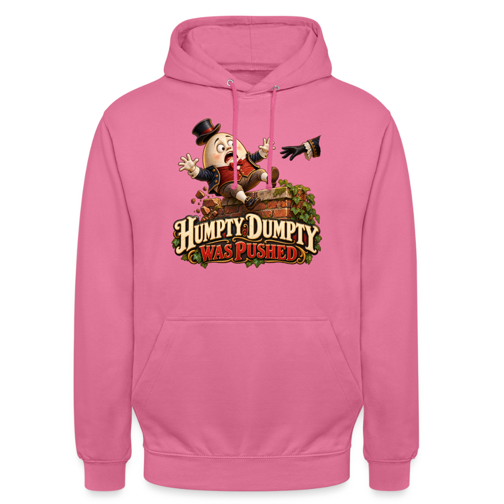 CityShirts - Hoodie - Humpty Dumpty was pushed - CS016 - pink