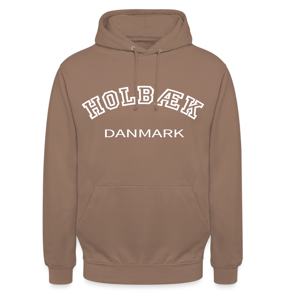 CityShirt - Hoodie - Holbæk - mokka