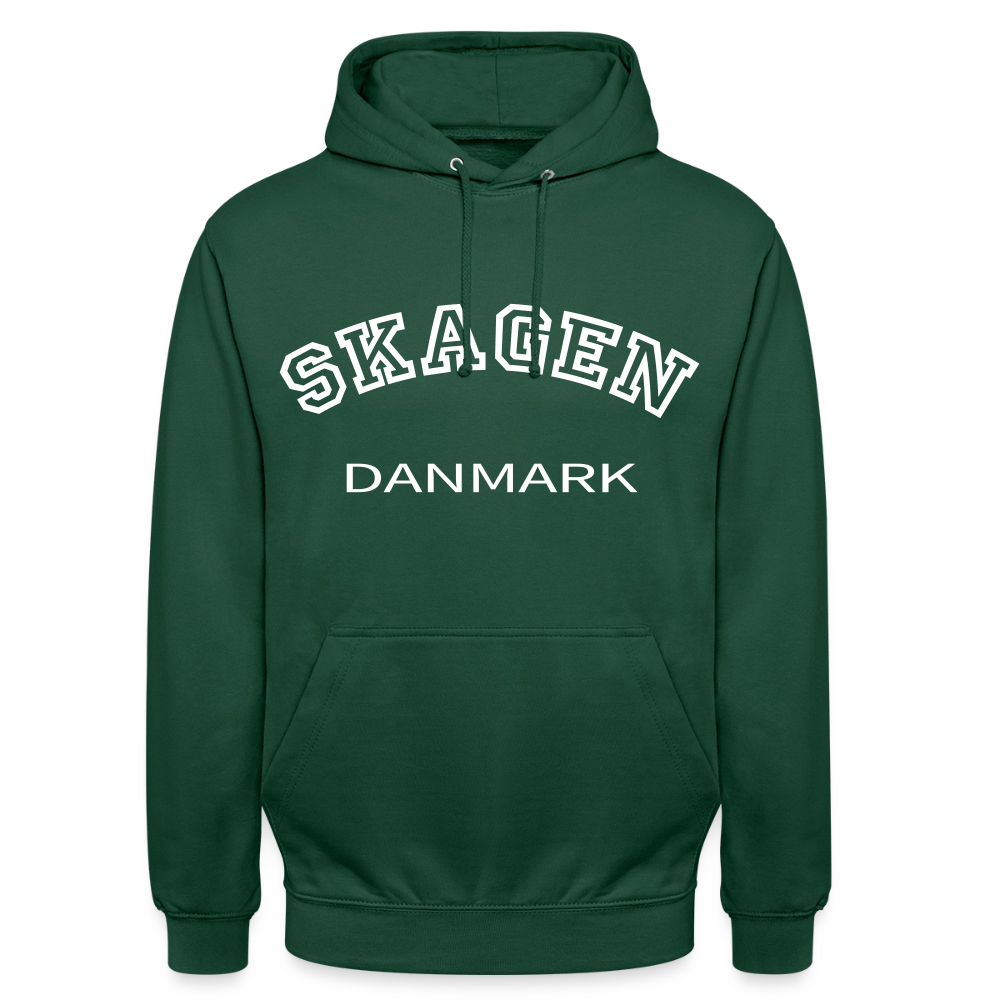 CityShirt - Hoodie - Skagen - flaskegrøn