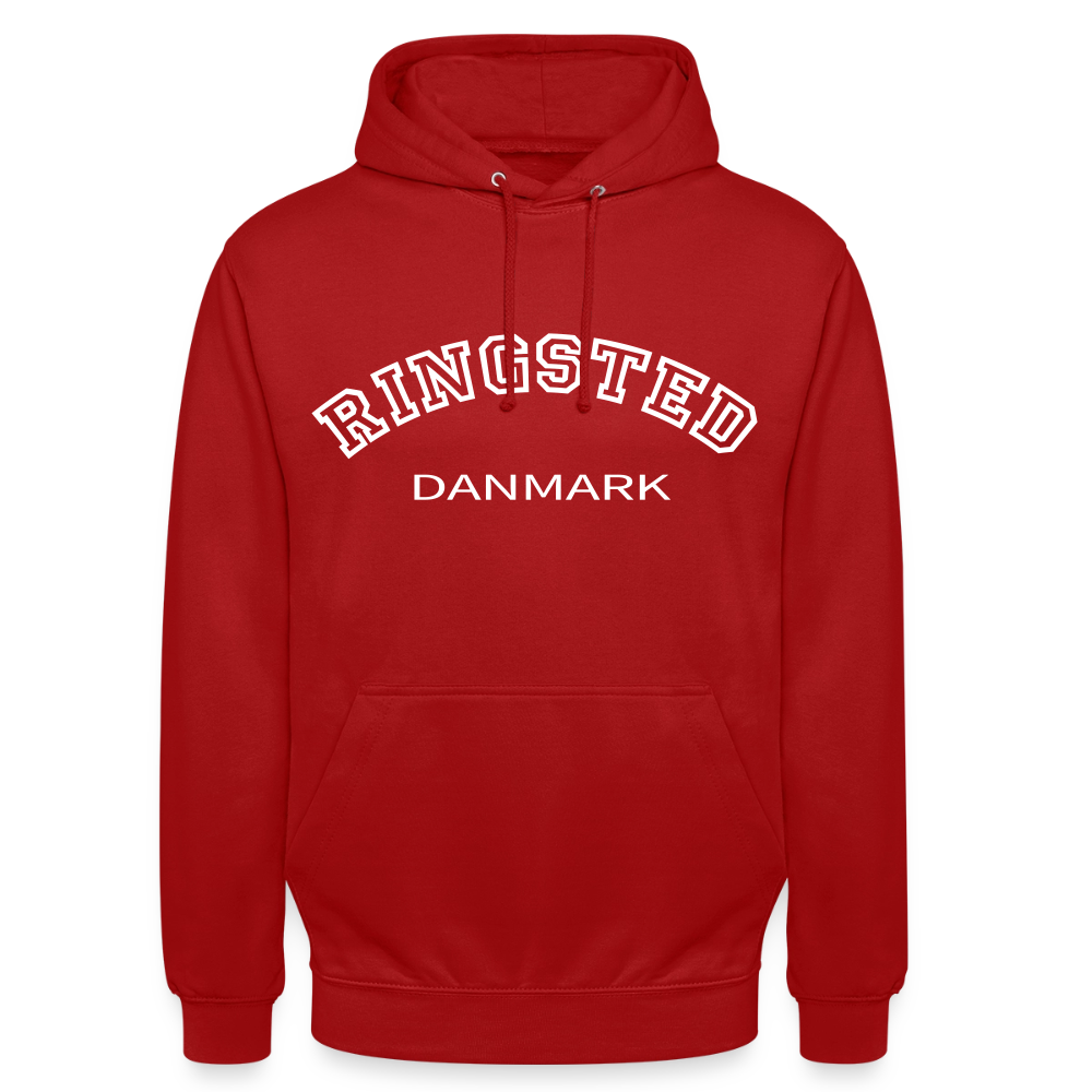 CityShirt - Hoodie - Ringsted - rød
