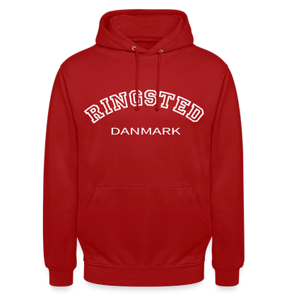 CityShirt - Hoodie - Ringsted - rød