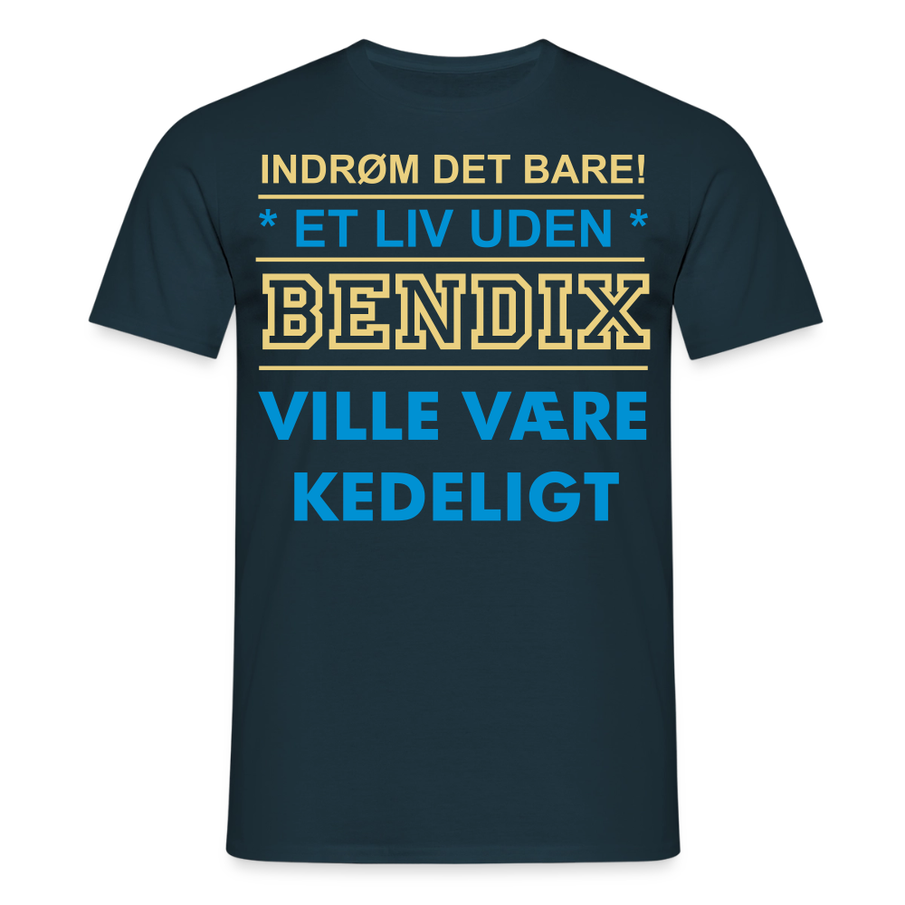 T-shirt - marineblå