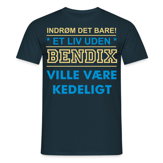 T-shirt - marineblå
