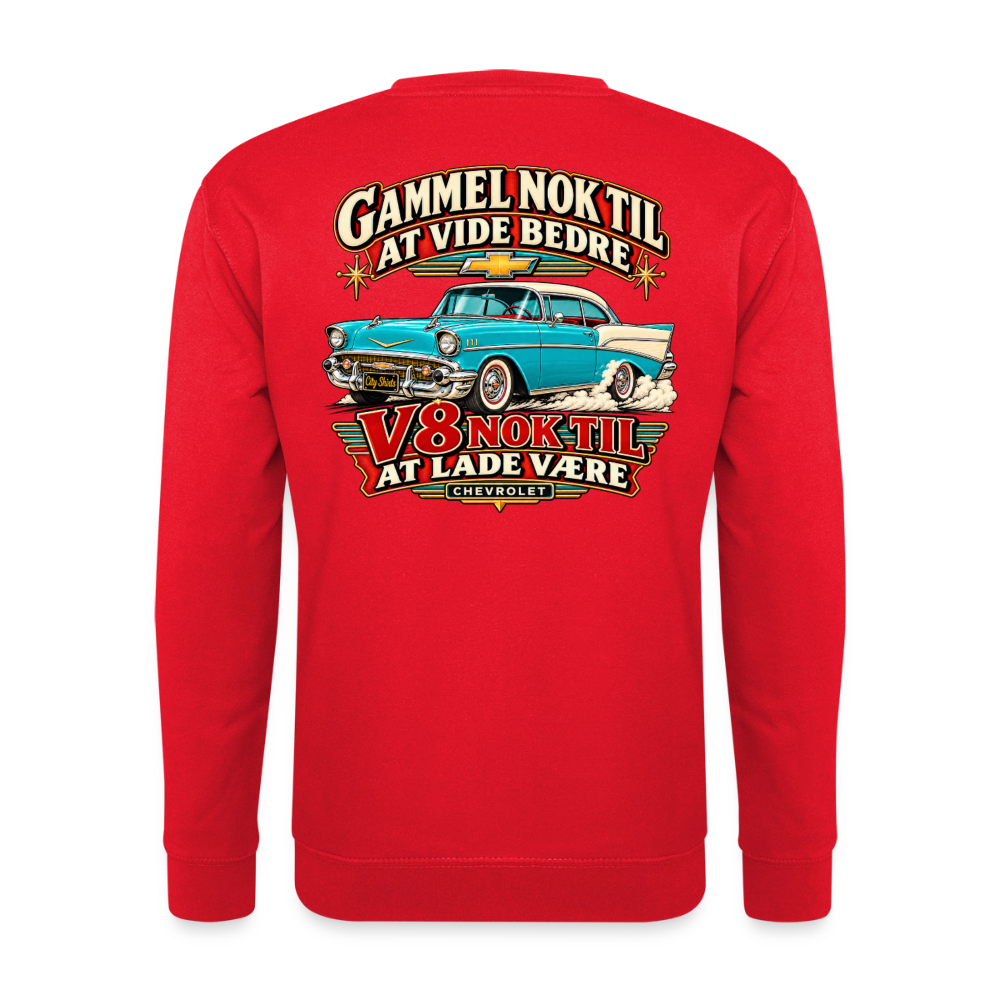 Carshirt 201 Chevrolet - rød