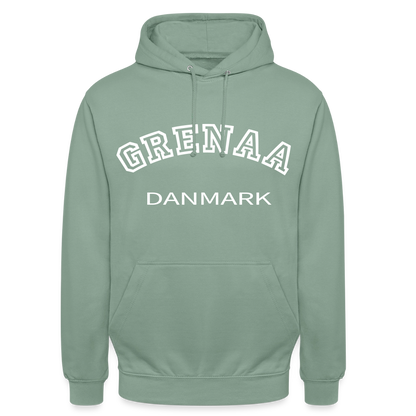 CityShirt - Hoodie - Grenaa - grågrøn