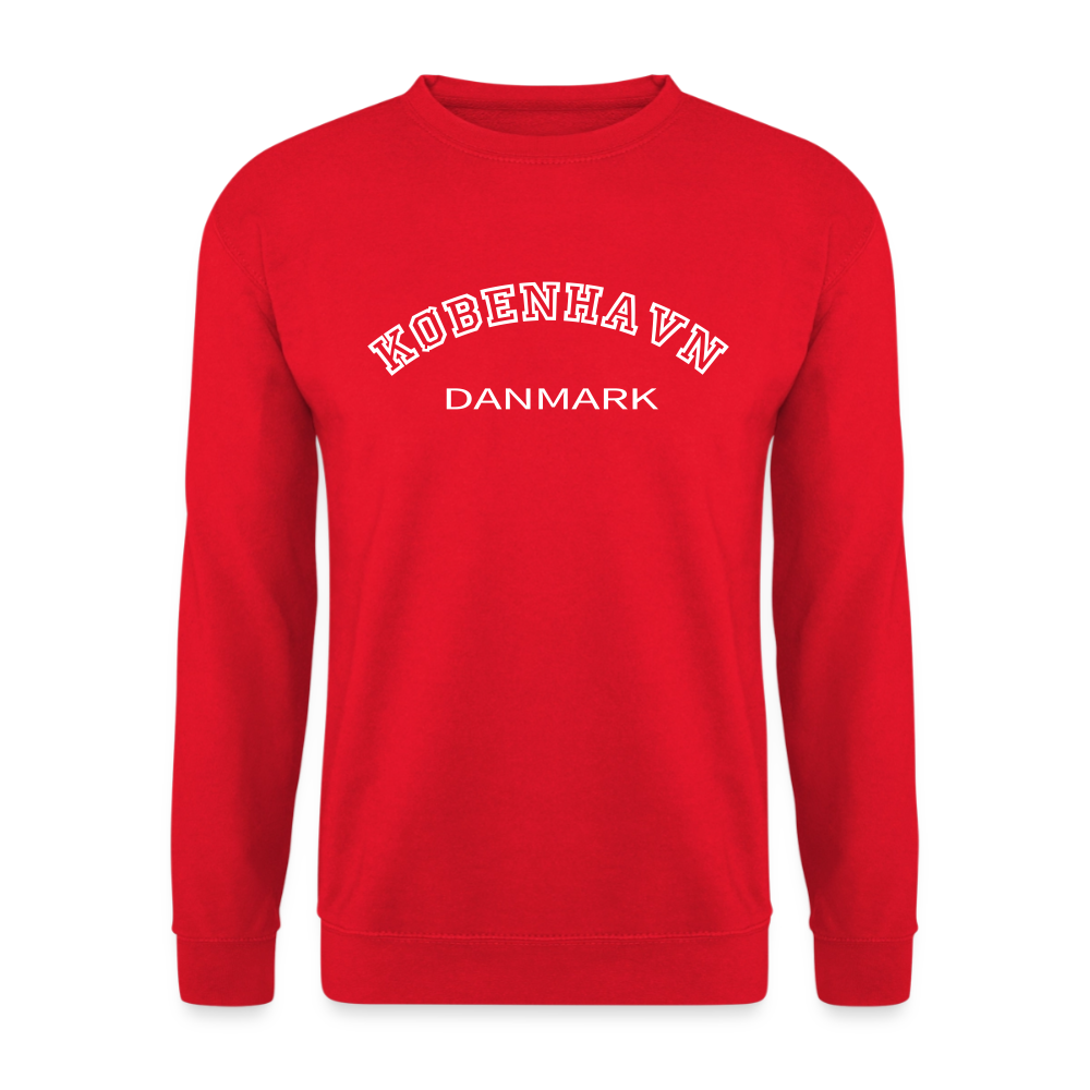 CityShirt - Sweatshirt - København - rød