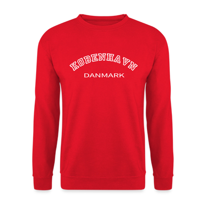 CityShirt - Sweatshirt - København - rød