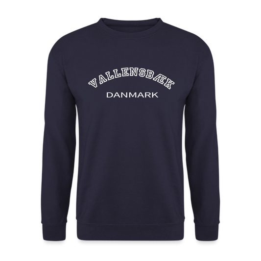 CityShirt - Sweatshirt - Vallensbæk - marineblå