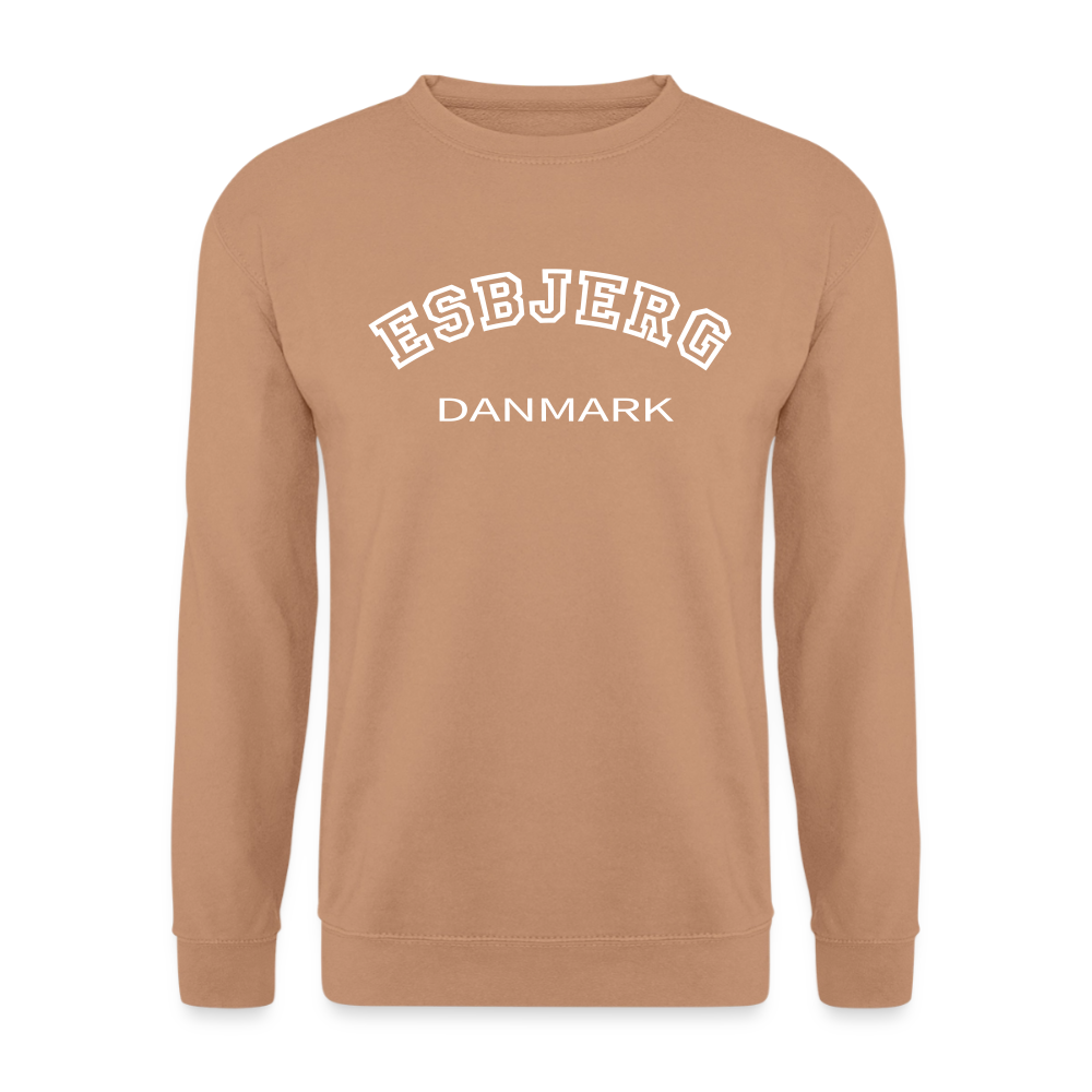 CityShirt - Sweatshirt - Esbjerg - mokka