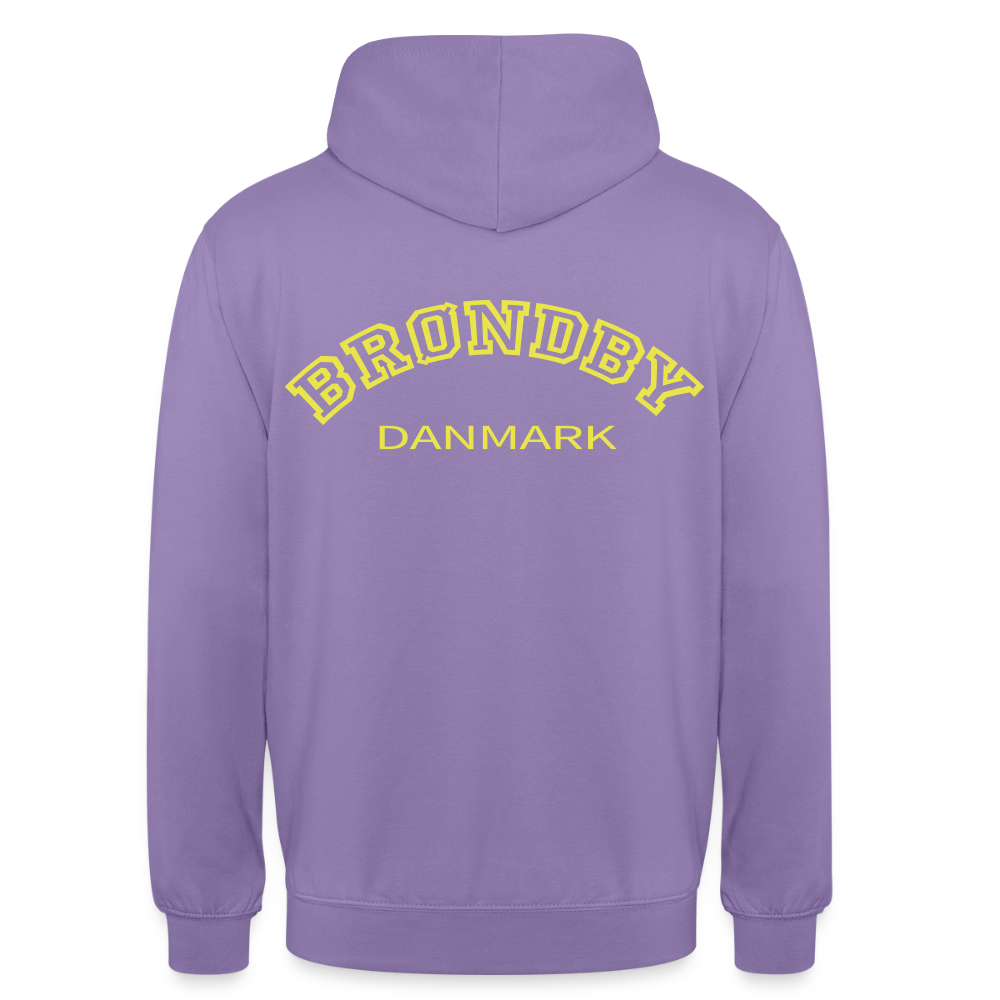 Hættetrøje unisex - Brøndby - lavendel