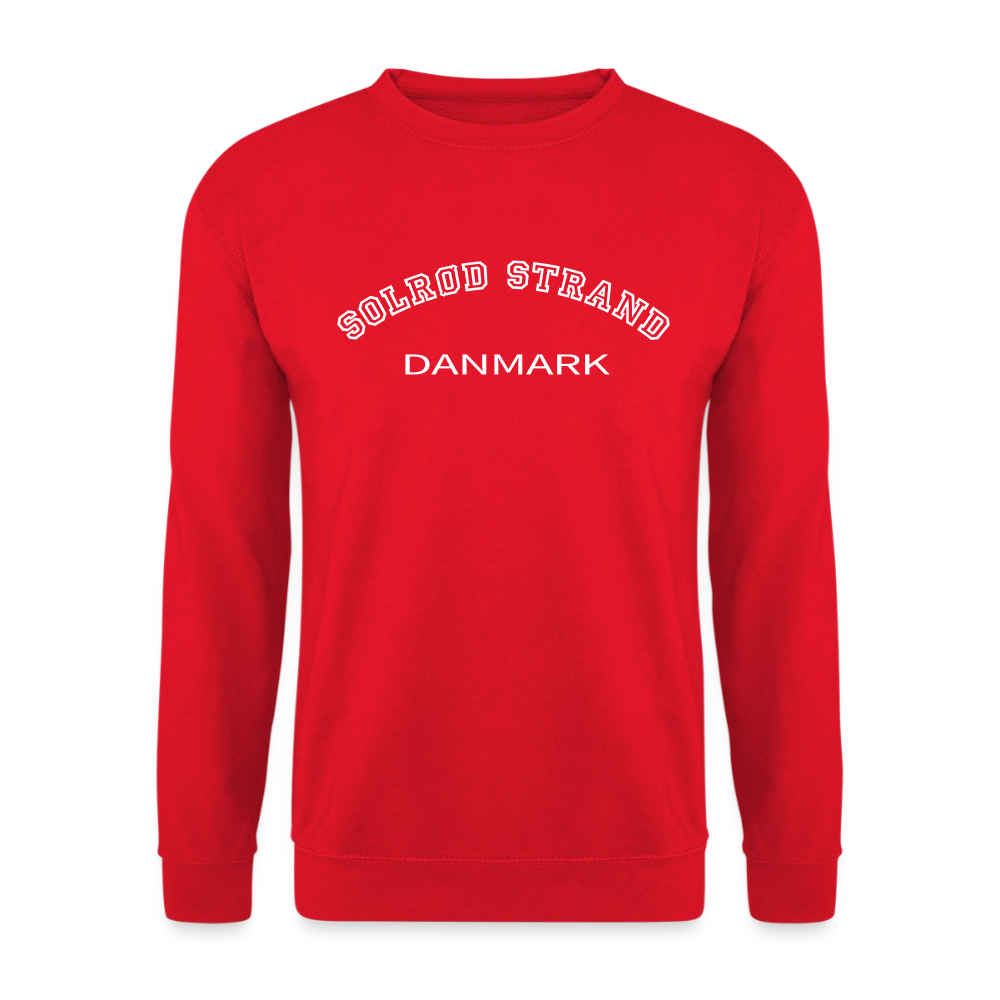 CityShirt - Sweatshirt - Solrød Strand - rød
