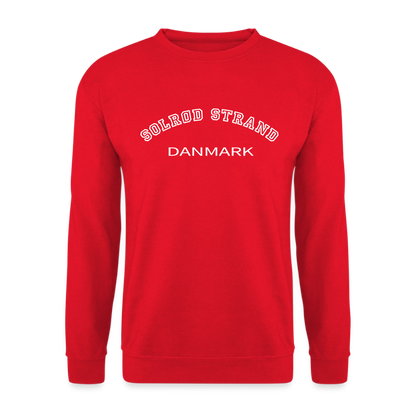 CityShirt - Sweatshirt - Solrød Strand - rød