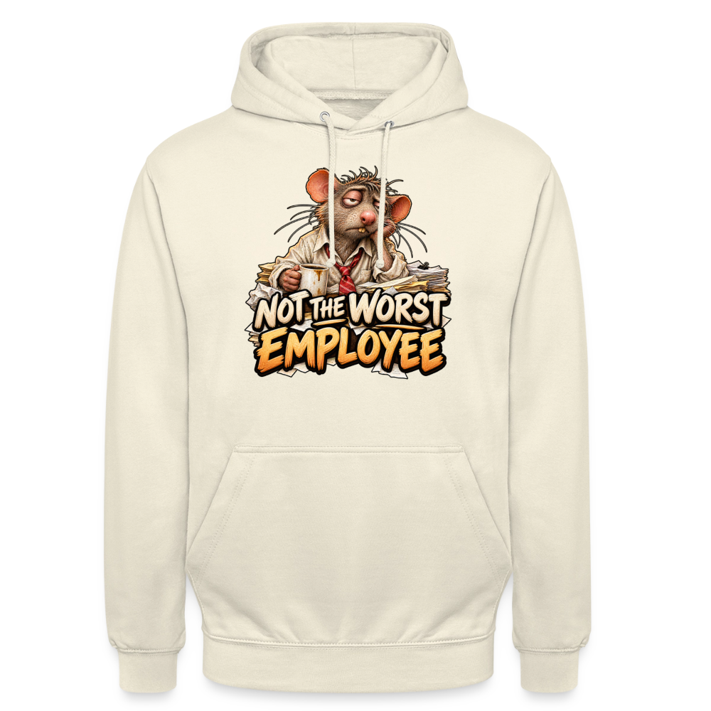 CityShirts - Hoodie - Not the worst employee - CS020 - vaniljemilkshake