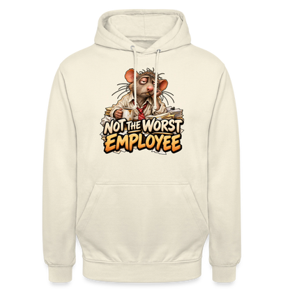 CityShirts - Hoodie - Not the worst employee - CS020 - vaniljemilkshake