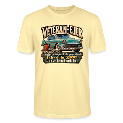 CityShirts - T-shirt - Veteran-ejer - CS017 - cremefarvet