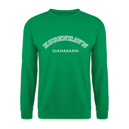 sweatshirt unisex - København - kelly grøn