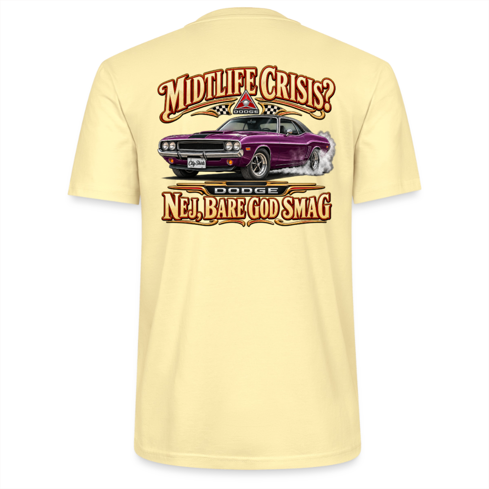 Carshirt T202 Dodge - cremefarvet