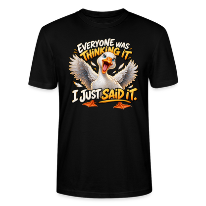 CityShirts - T-shirt - Everyone was thinking it – I just said it - CS012 - sort