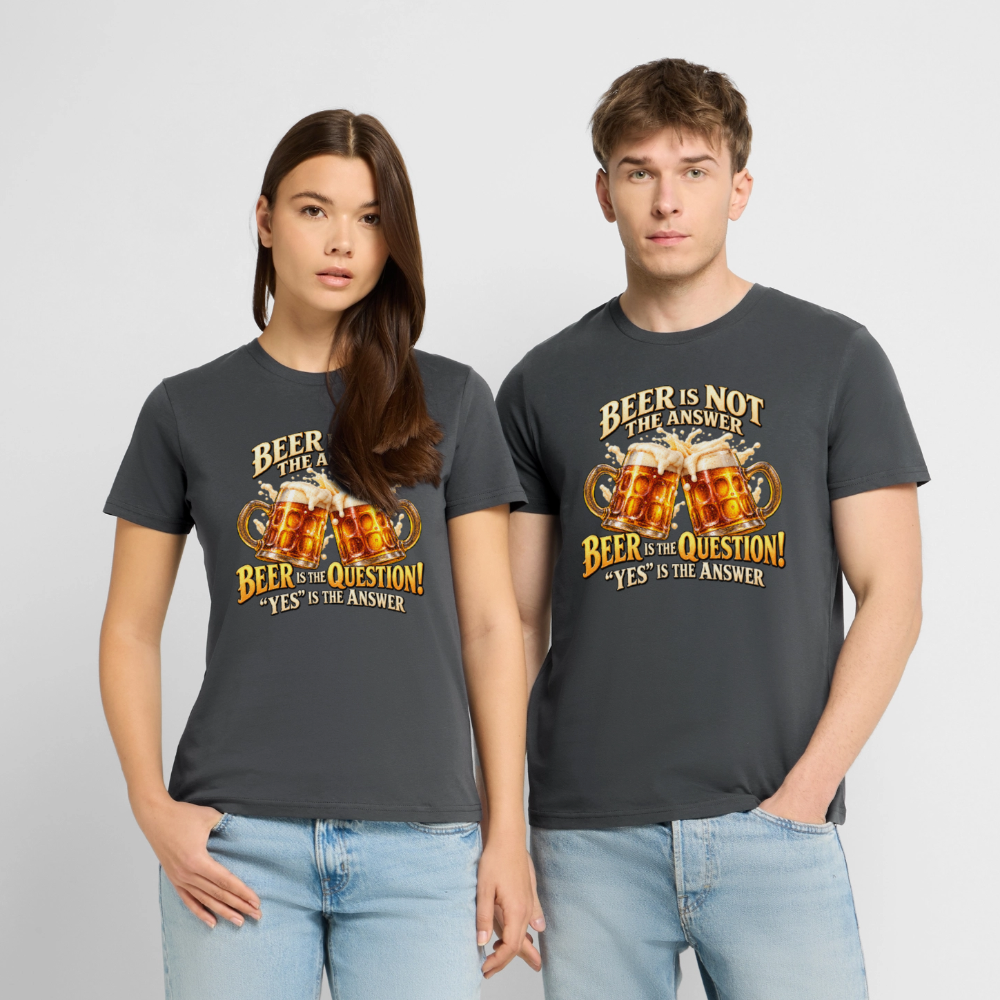 CityShirts - T-shirt - Beer - CS024 - charcoal